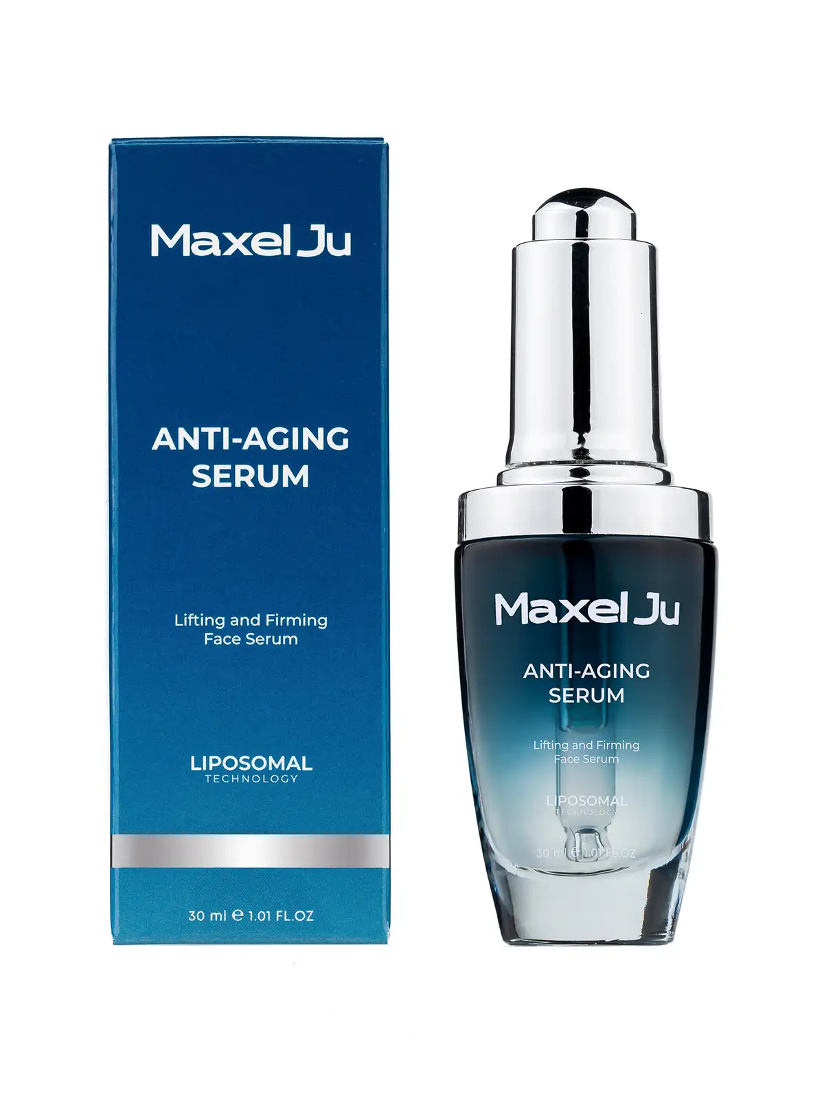 Maxel JU Anti-Aging Serum mit Verpackung