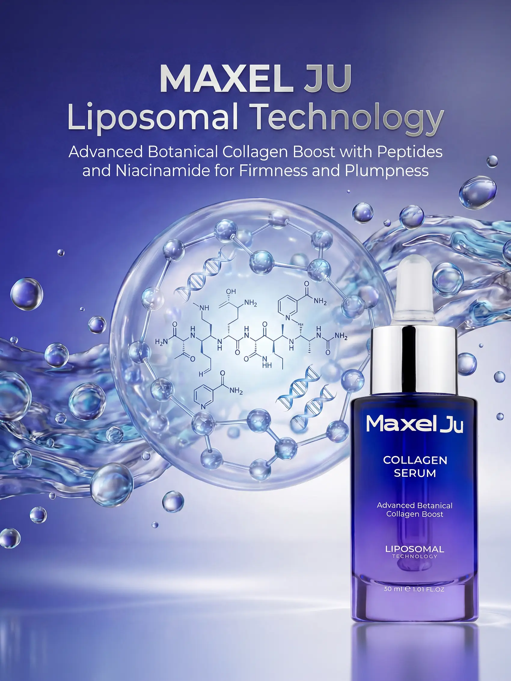 Maxel JU Collagen Serum Inhaltsstoffe Detail