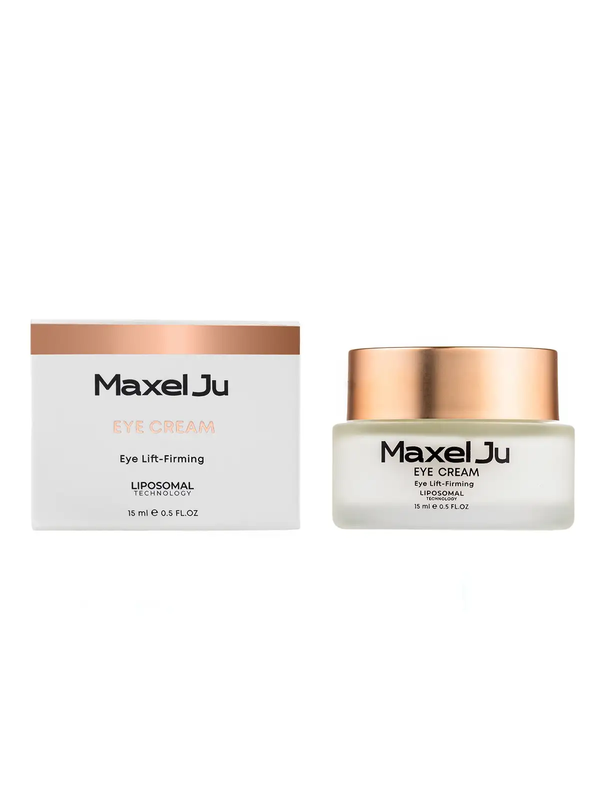 Maxel JU Eye Cream mit Verpackung