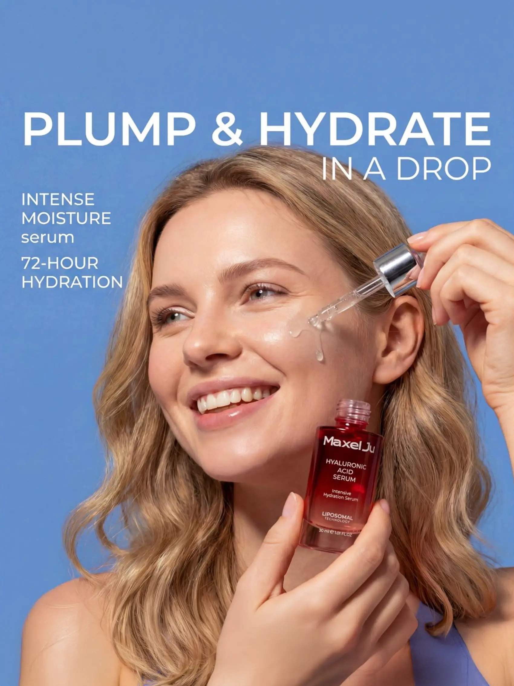 Maxel JU Hyaluronic Acid Serum Inhaltsstoffe Detail