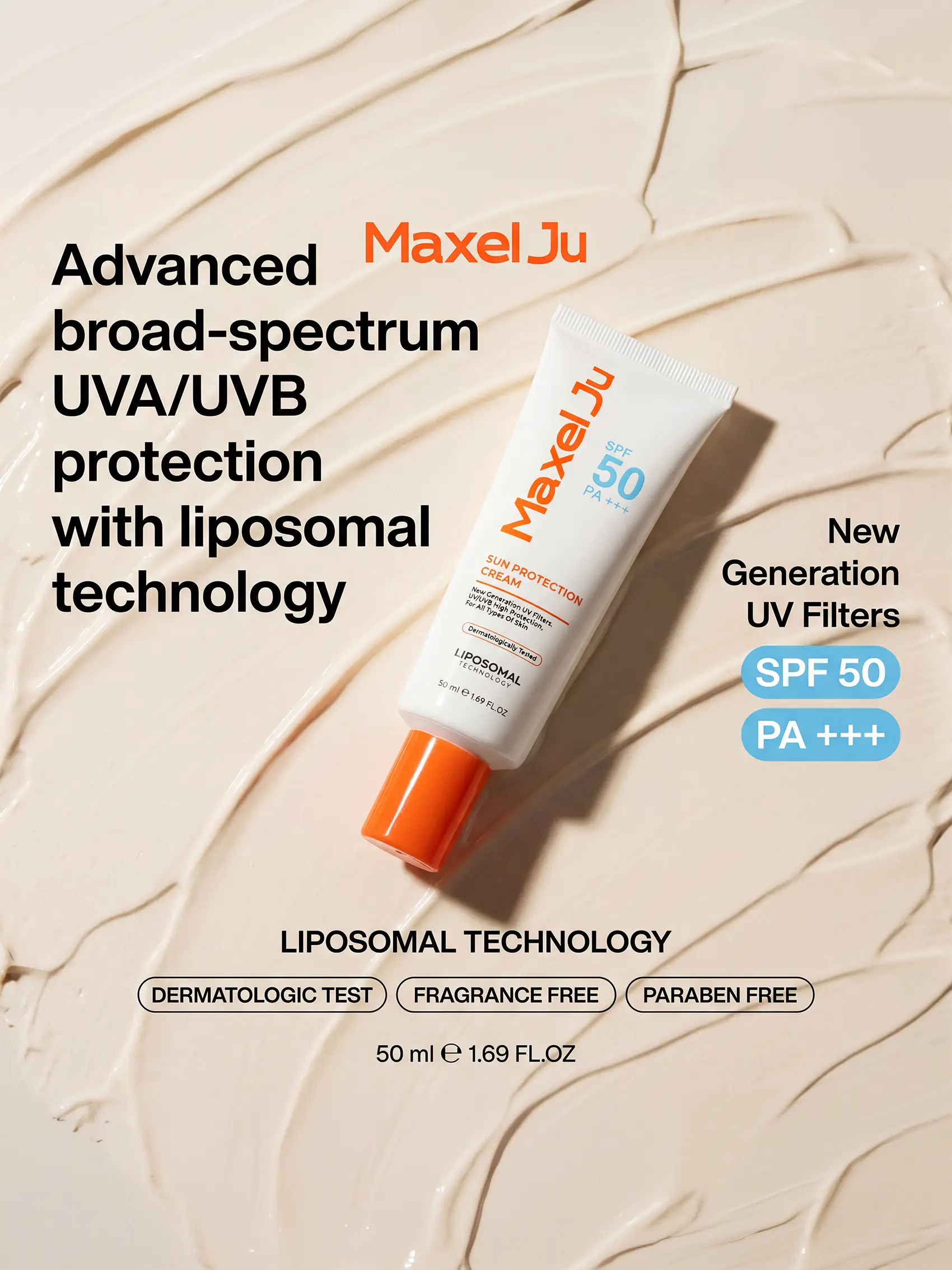 Maxel JU Sun Protection Cream Vorteile